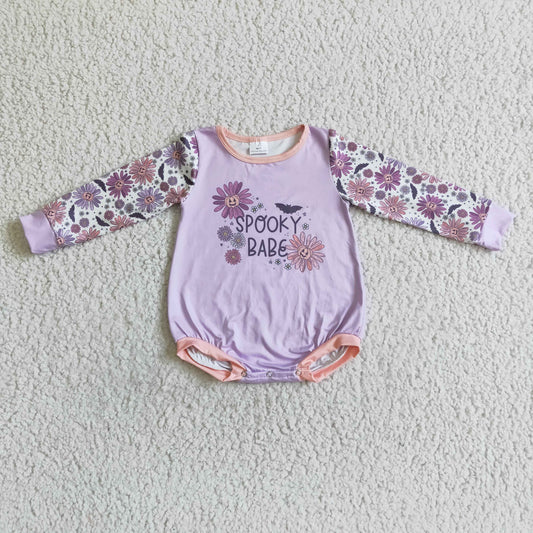 Baby Girls long sleeve romper      LR0075