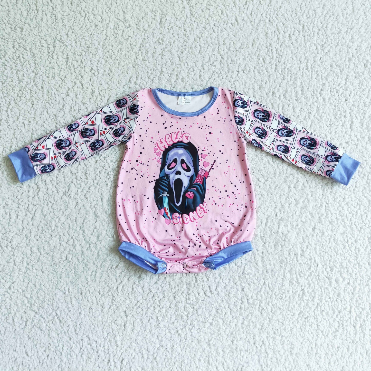 Baby Girls long sleeve romper LR0086