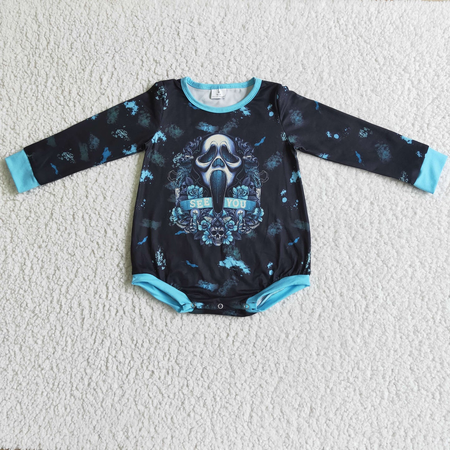 Baby Girls long sleeve romper LR0091