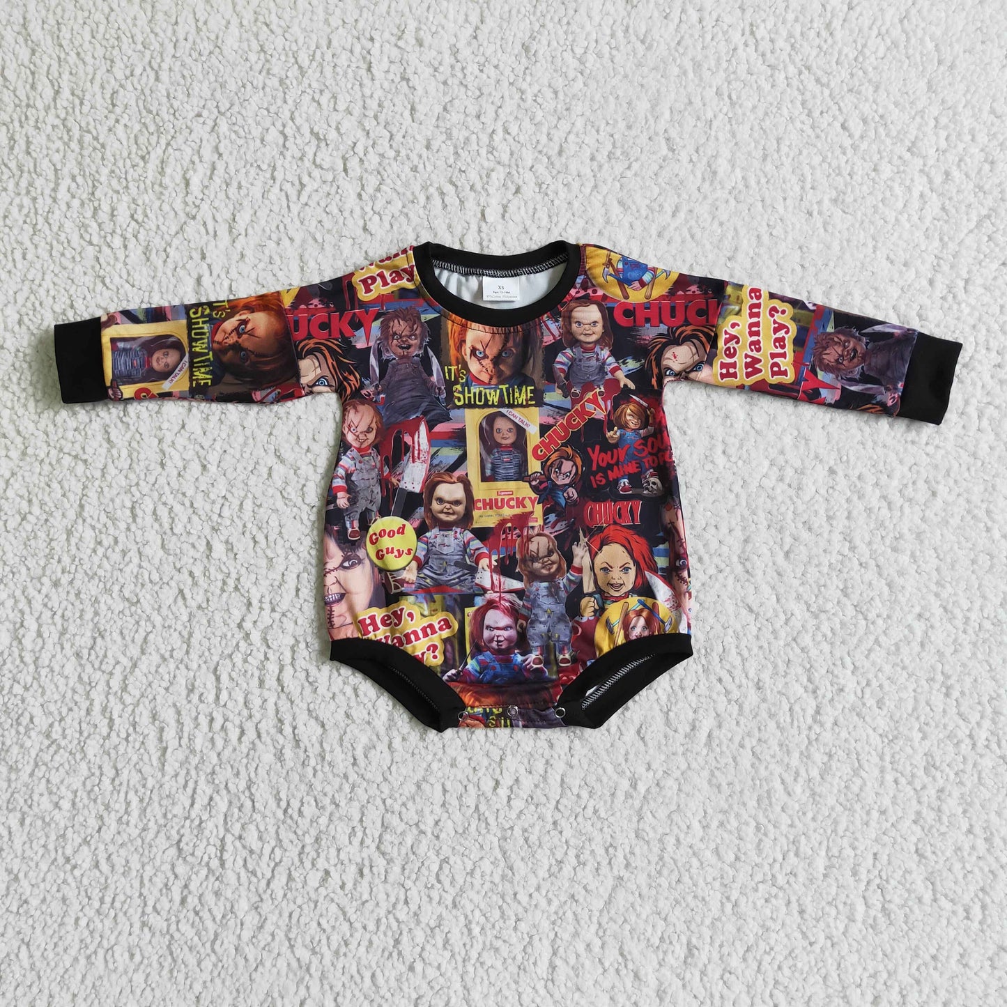 Baby Girls long sleeve romper LR0106
