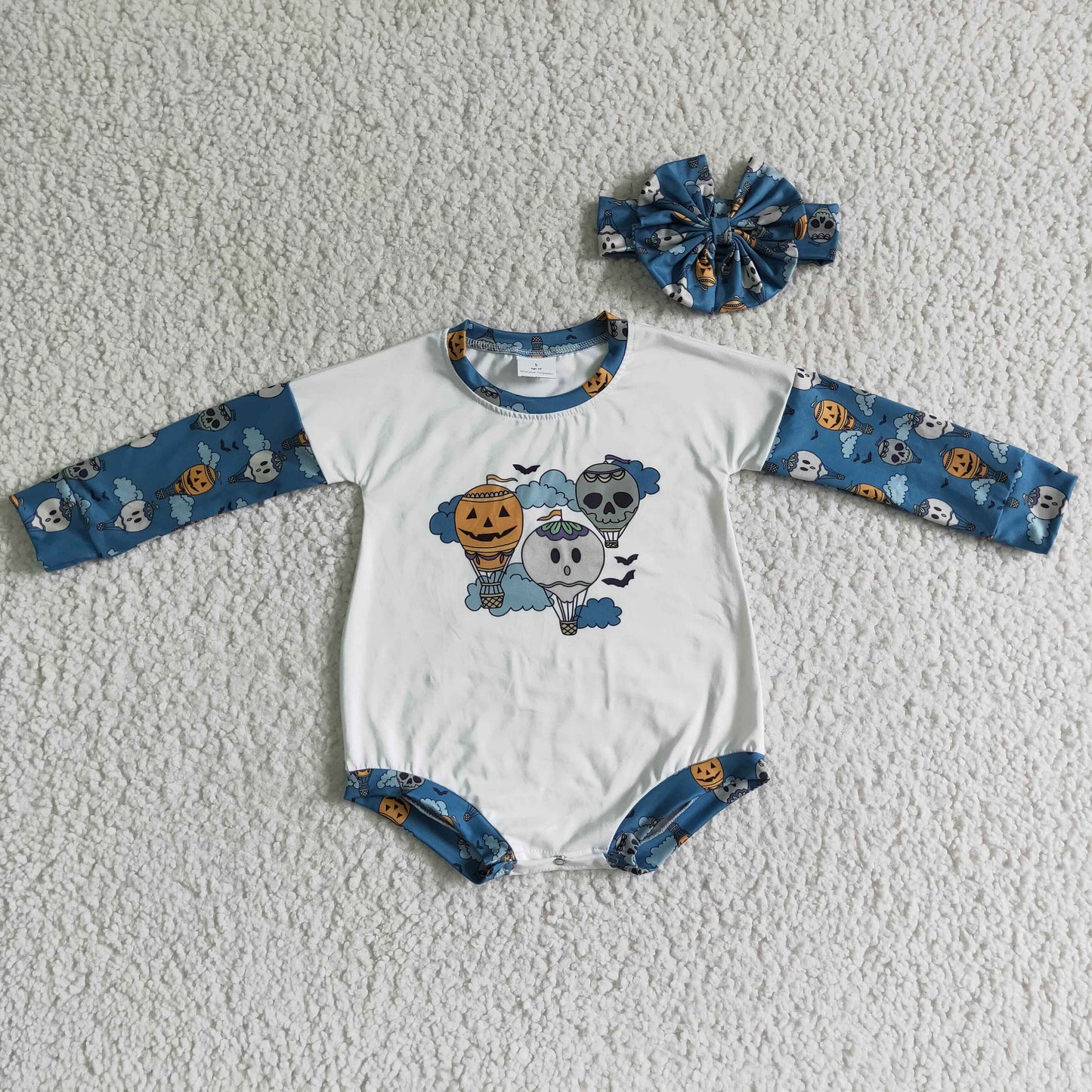 Baby Girls long sleeve romper LR0125