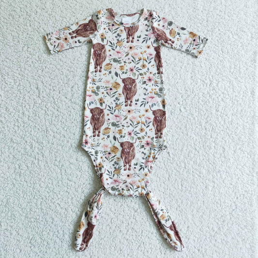 New born baby gown pajamas NB0013