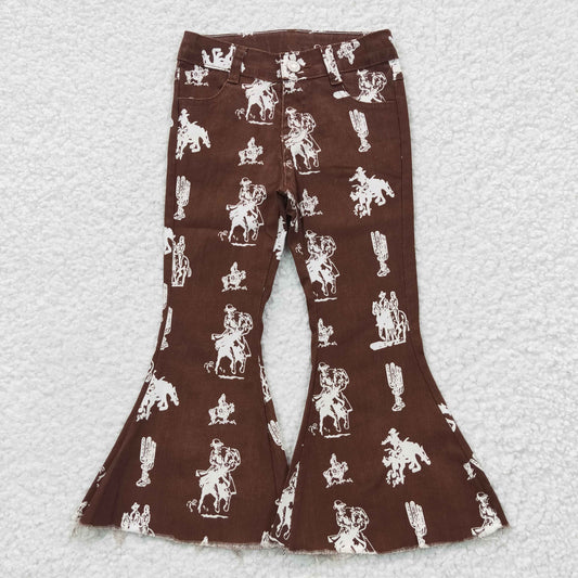 Baby Girls Rodeo Denim Bell Bottom Jeans P0076