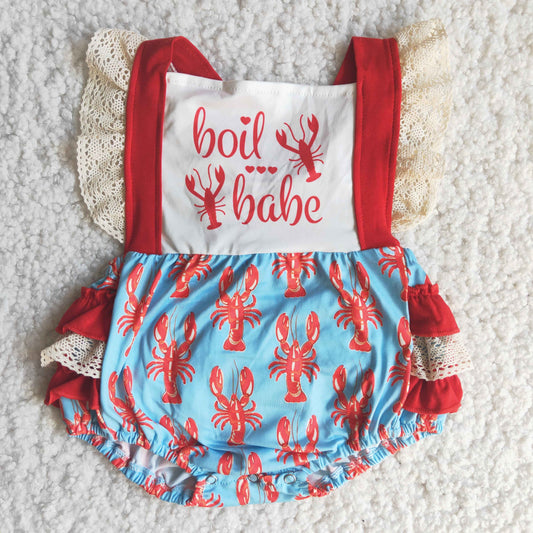 C15-27Baby girls bubble romper