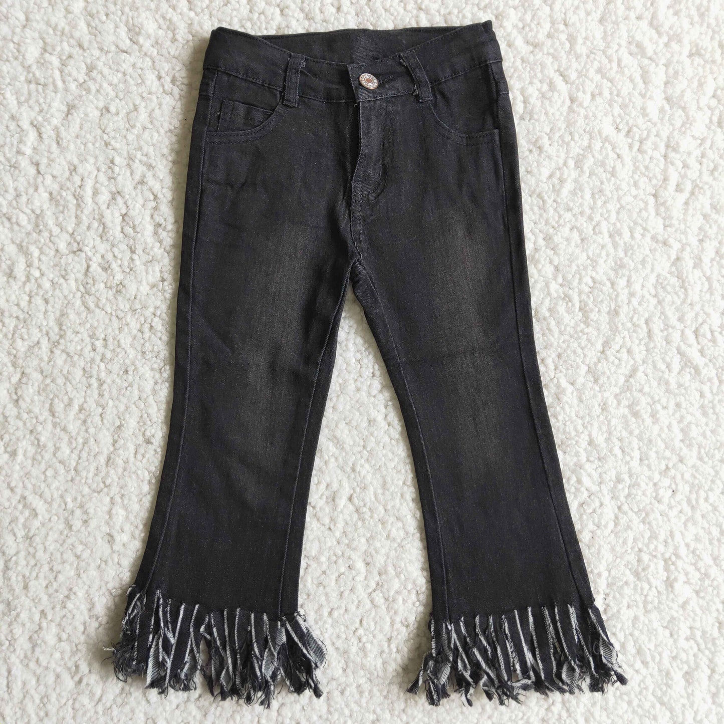 Fringed jeans D4-30