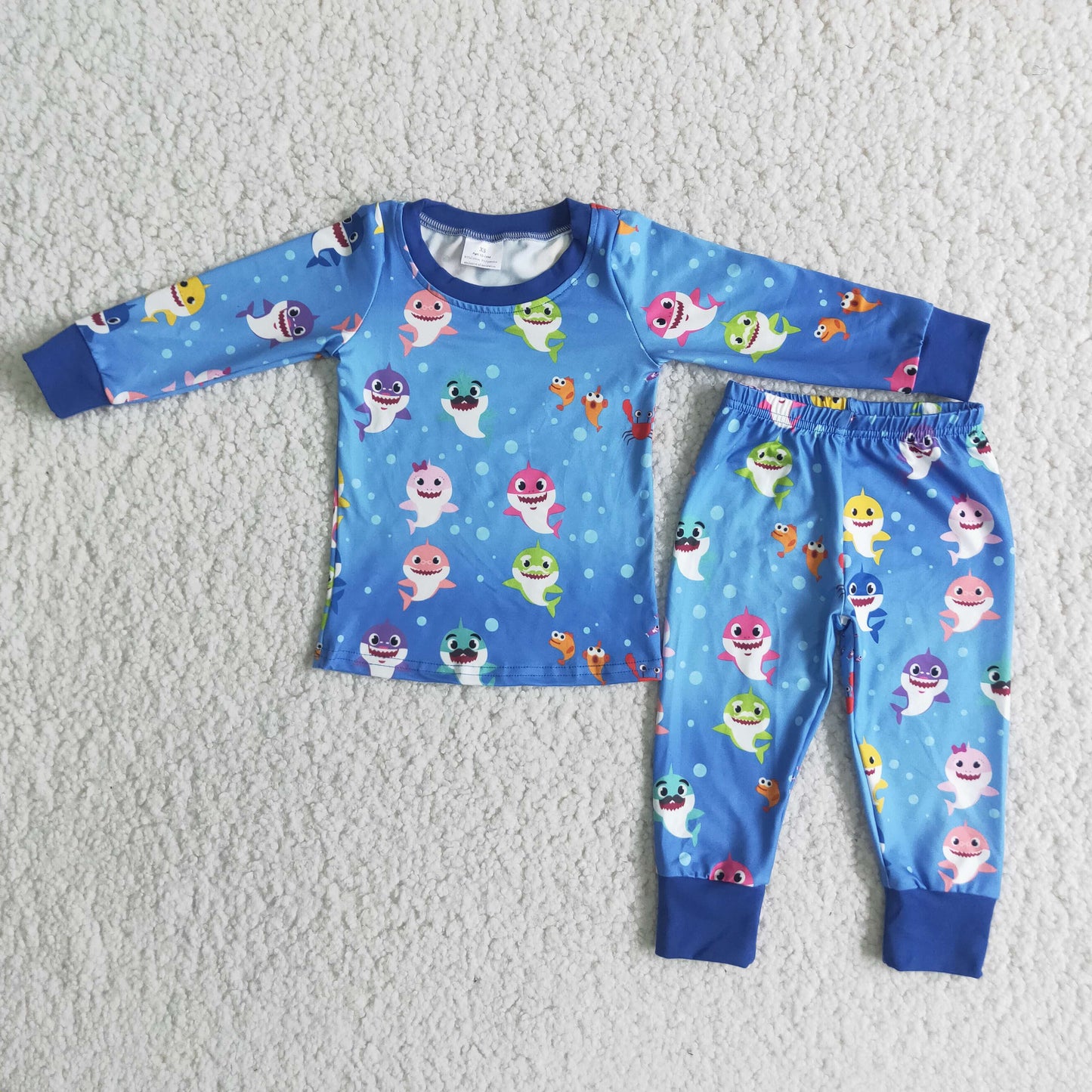 (Promotion)6 B11-19 Boys long sleeved pajamas