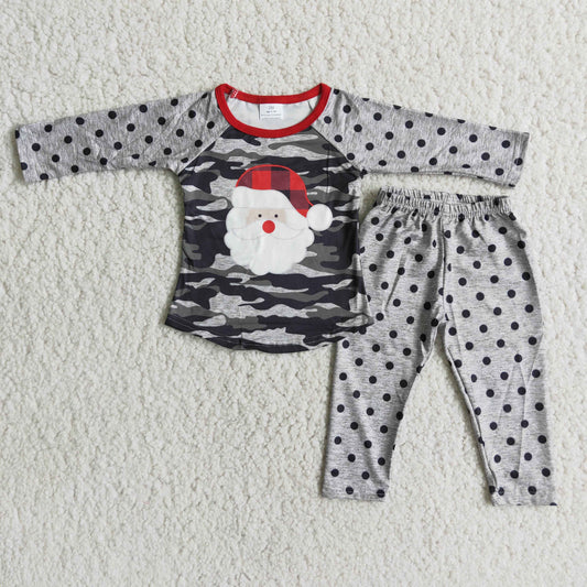 (Promotion)6 A23-13 Camo Christmas Santa Outfits