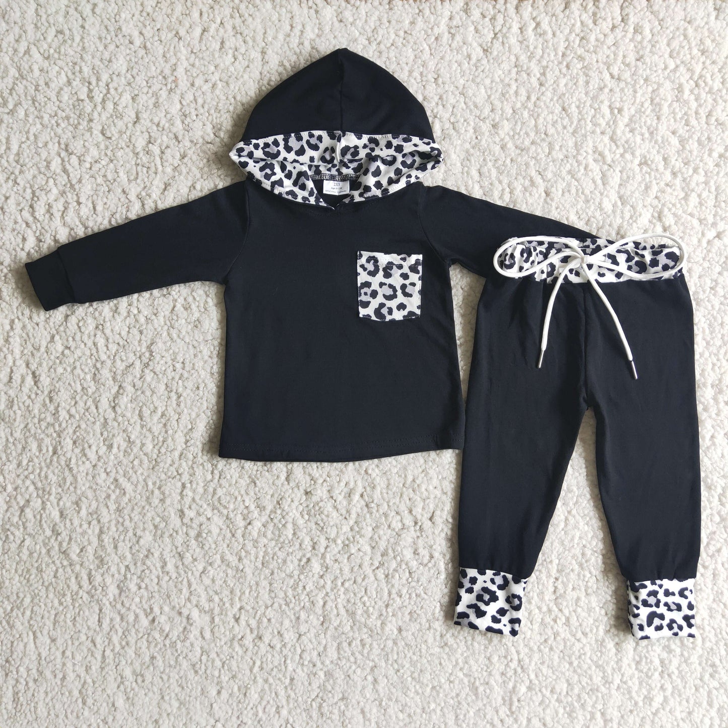 (Promotion) Girl's hooded outfits 6 B8-22