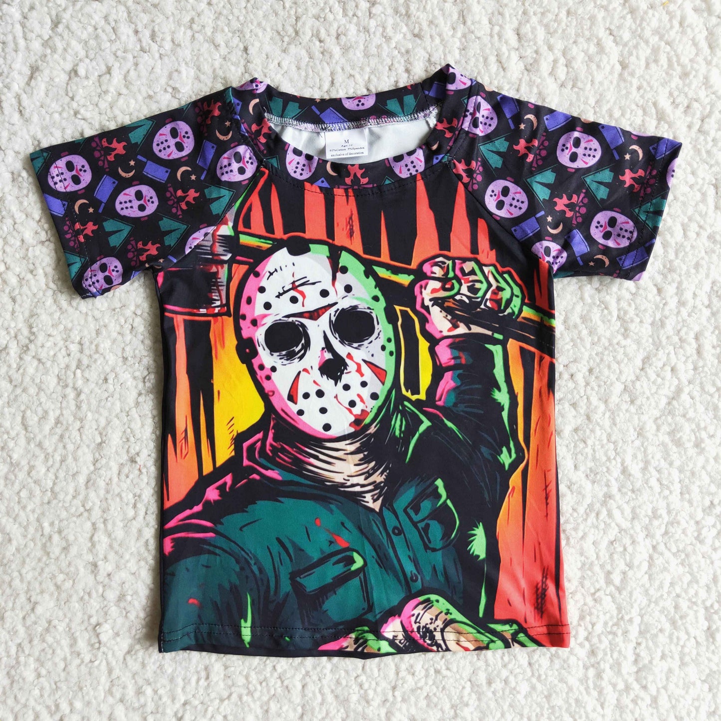 (Promotion) A0-10 Kids Halloween tee shirts top