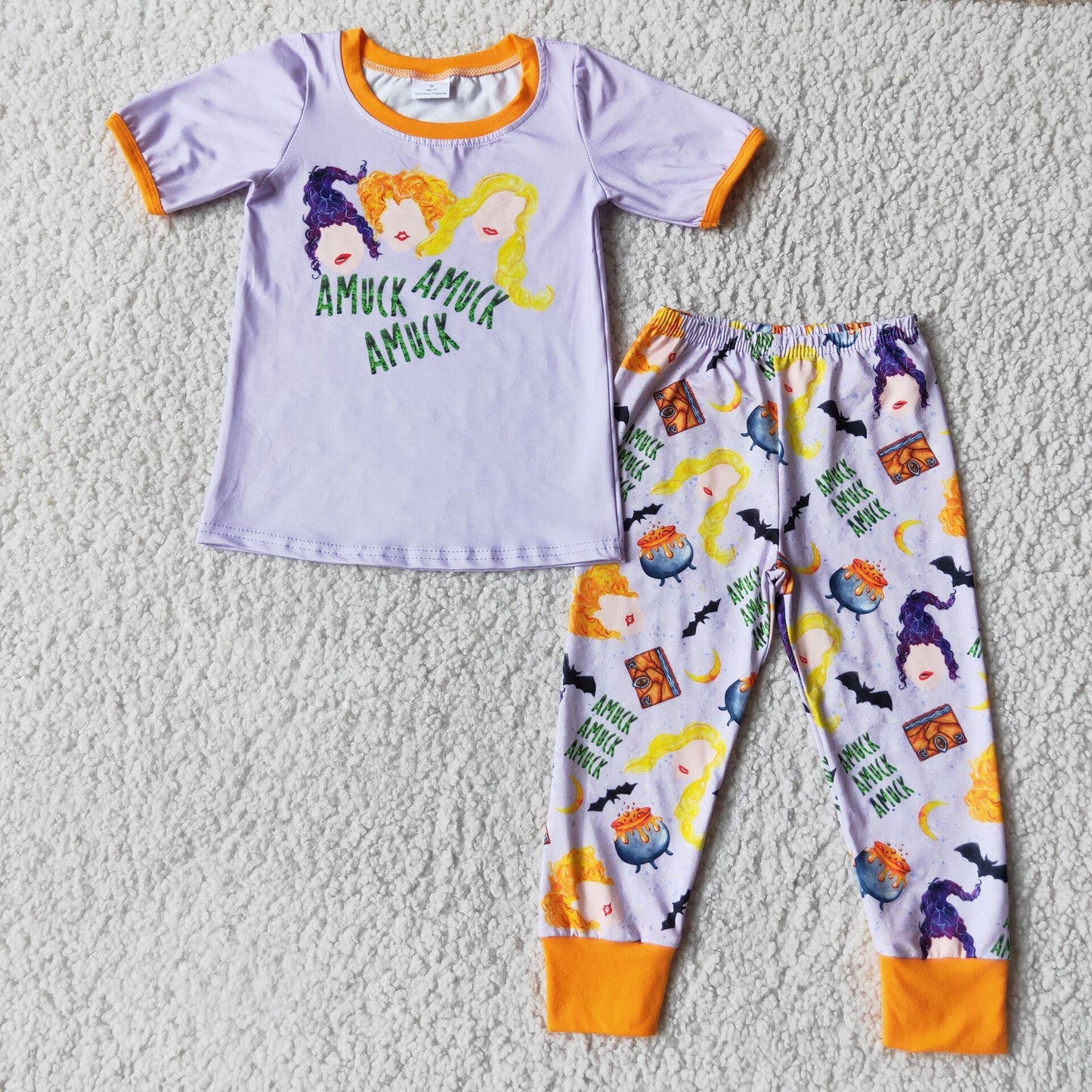 Short sleeve pants Halloween outfits A11-2
