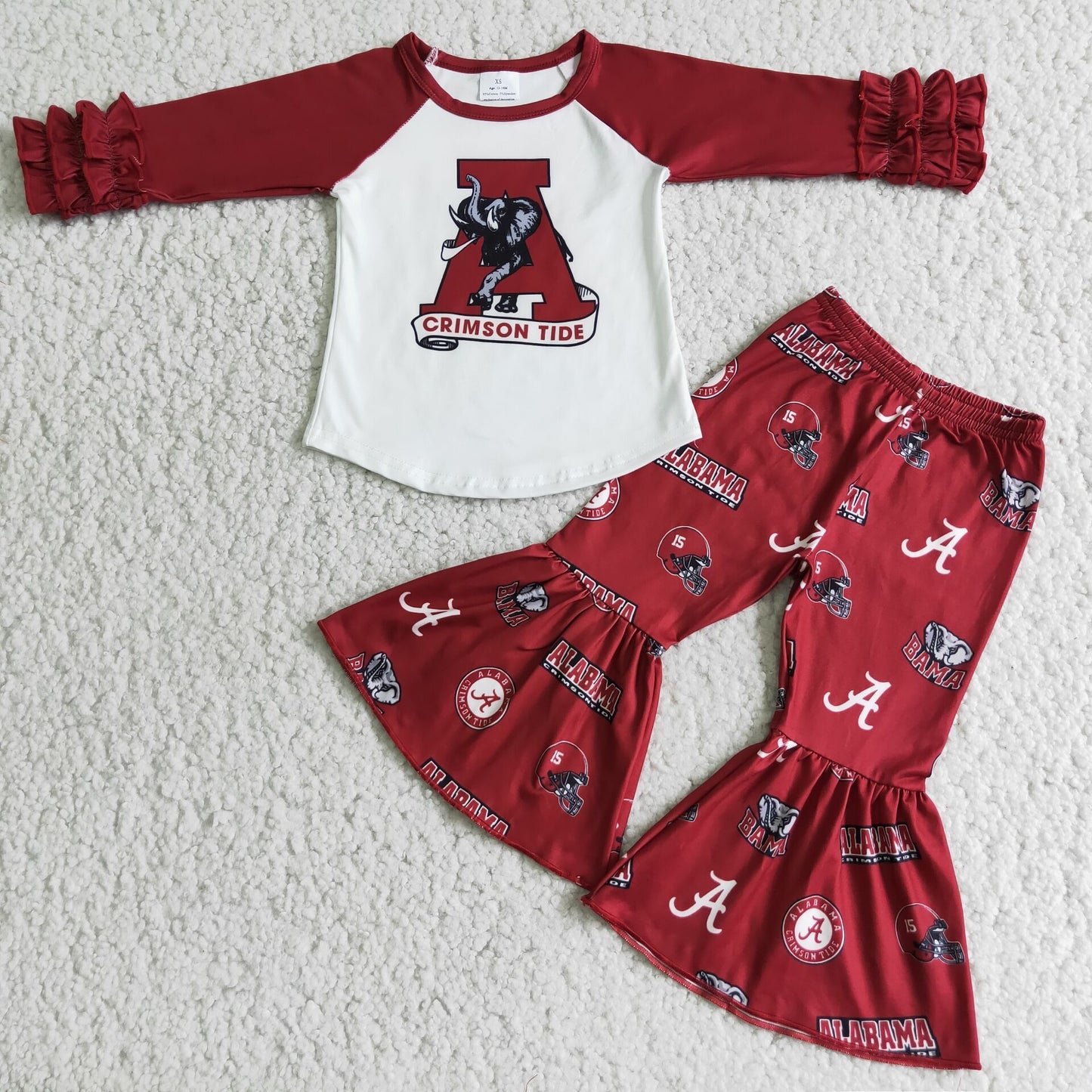 (Promotion)Long sleeve bell bottom pants outfits