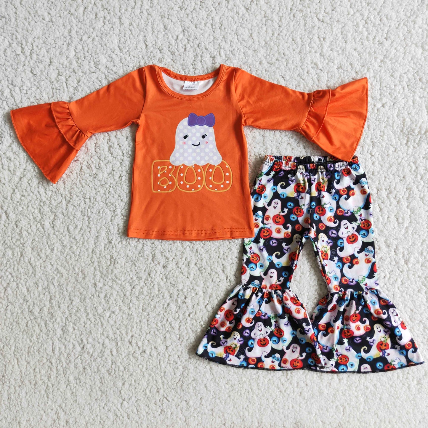 (Promotion)6 A2-26 Long sleeve bell bottom pants Halloween outfits