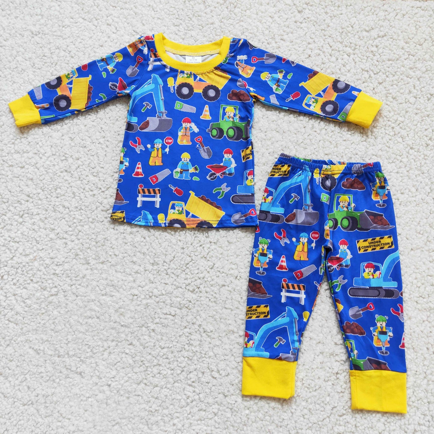 Boys long sleeved pajamas 6 B13-7