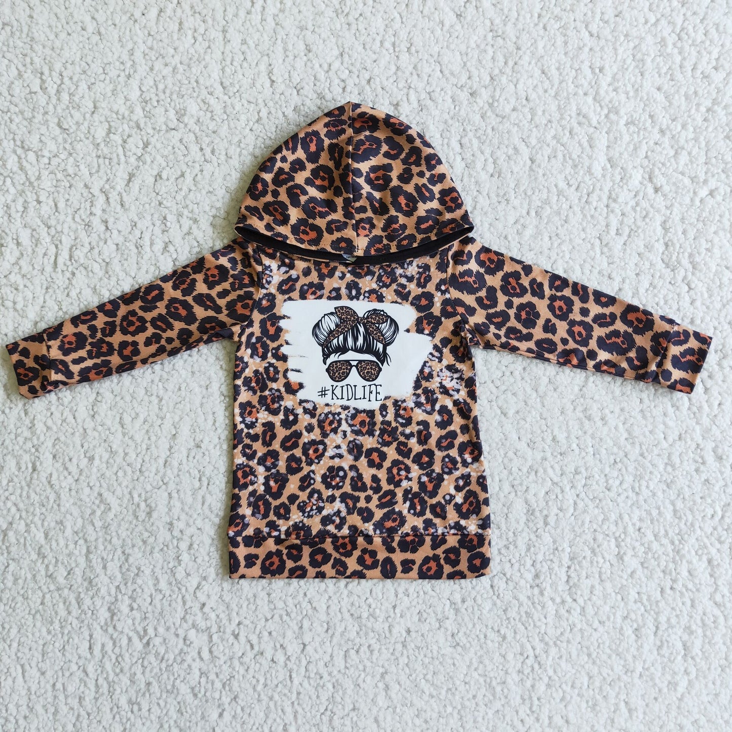 (Promotion)Long sleeve hooded top 6 C9-18