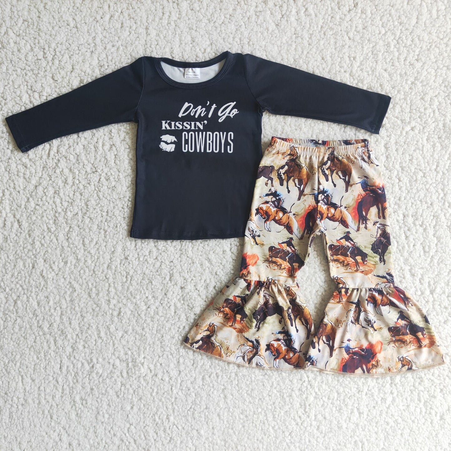 Long sleeve bell bottom pants outfits