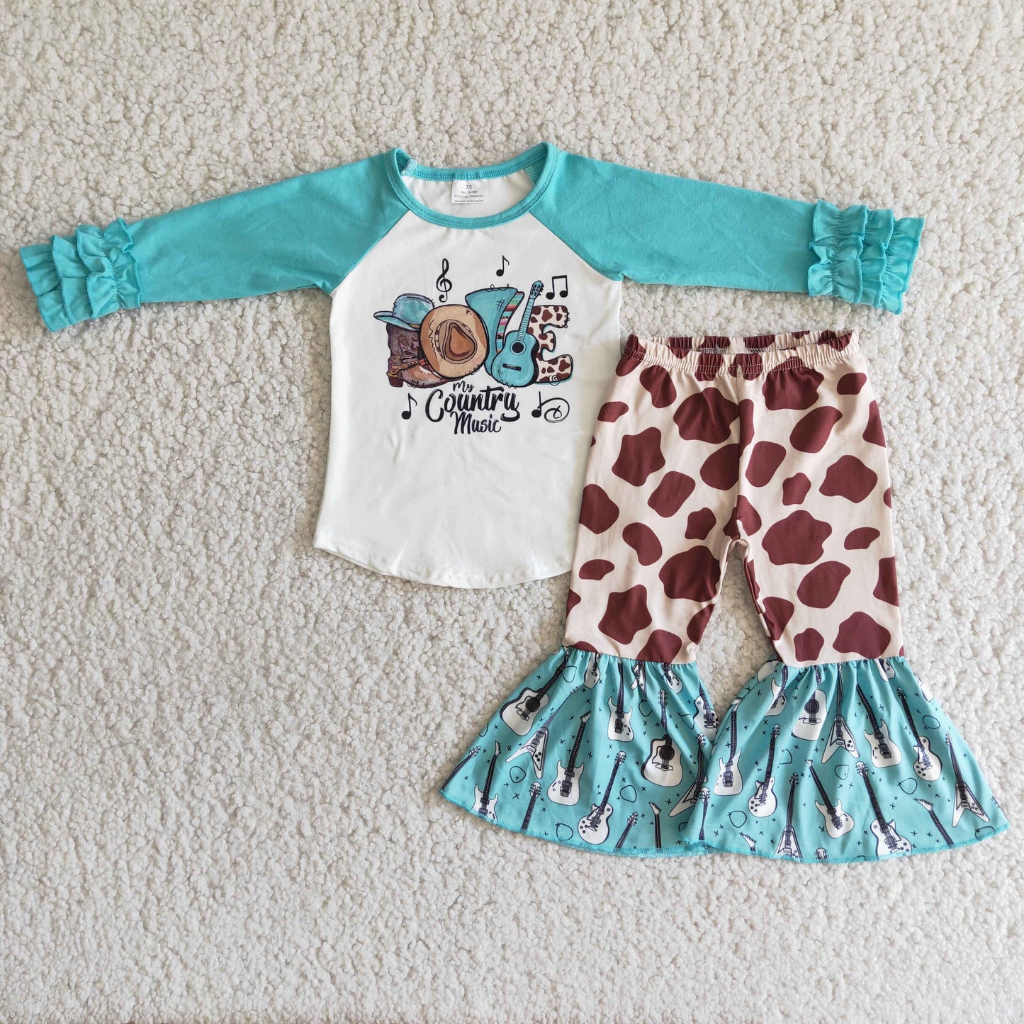 (Promotion) Girls Country Music Western Outfits 6 A11-14