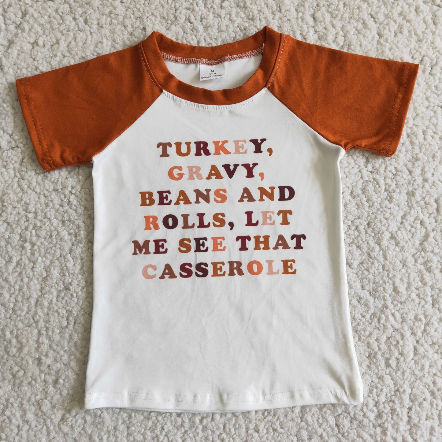 Short sleeve Tee Thanksgiving shirts D5-3