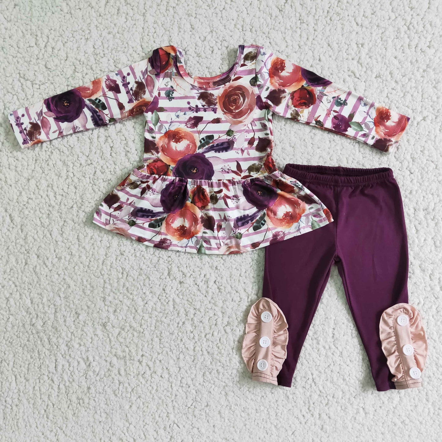 (Promotion)Long sleeve legging pants outfits 6 B6-3