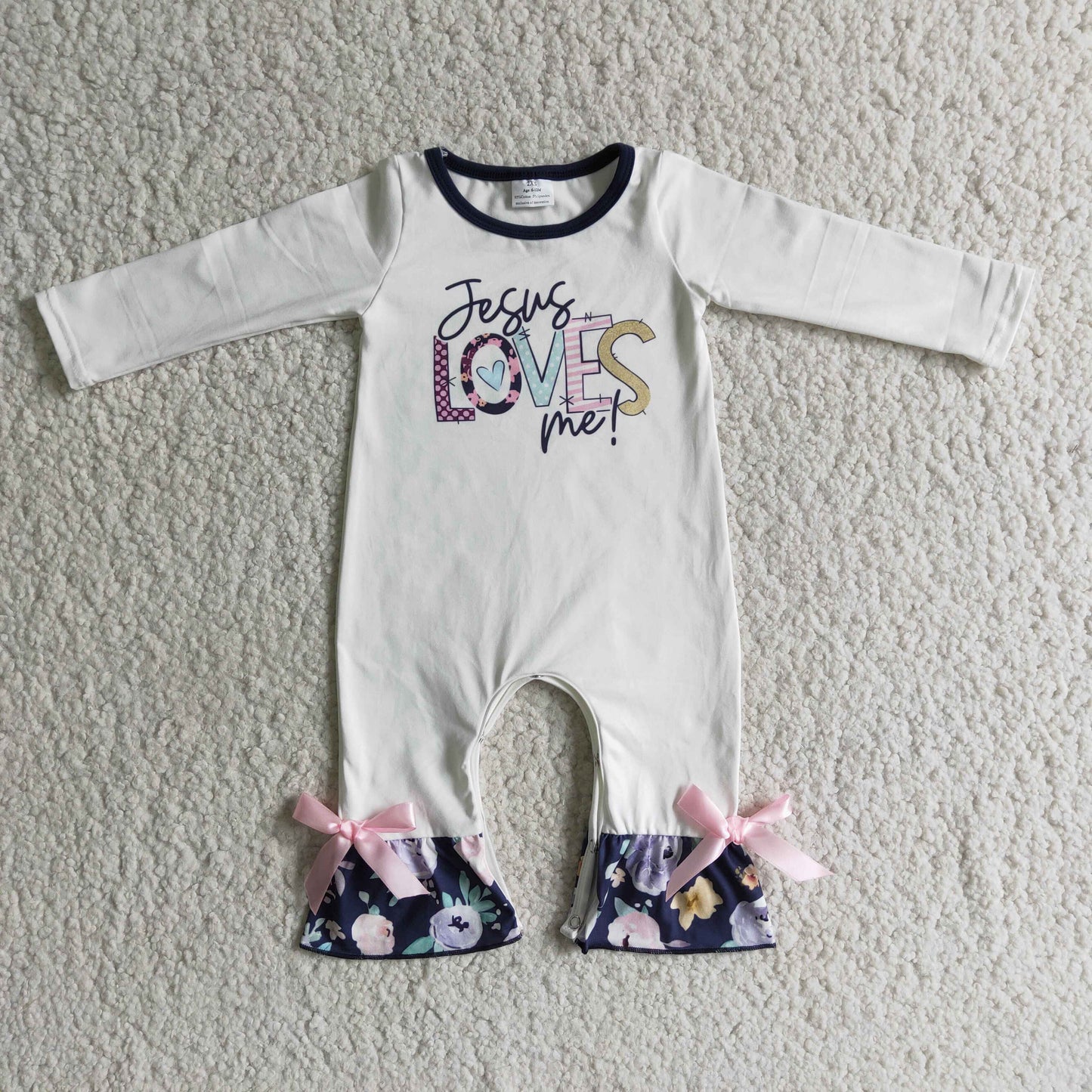 (Promotion) 6 B6-15 Baby girls romper