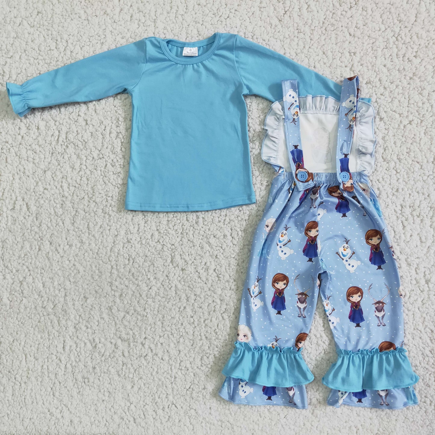 (Promotion)6 A17-28 Girls overall design outfits
