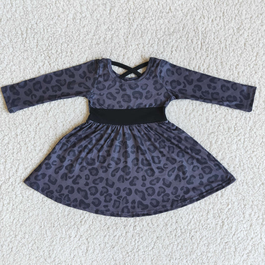 (Promotion)6 B12-8Long sleeve knee length dress