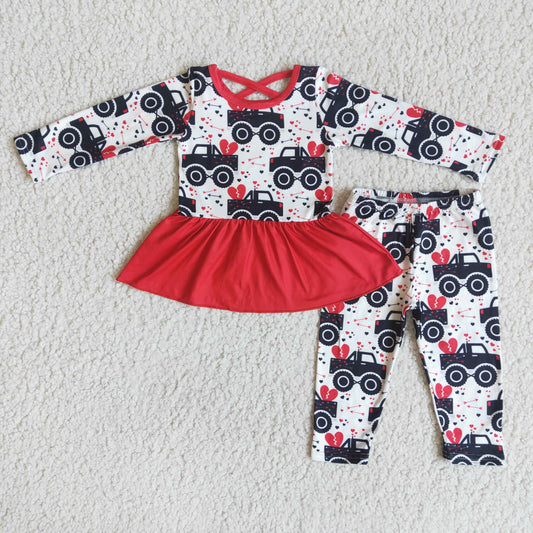 (Promotion)Long sleeve legging pants Valentine's Day outfits