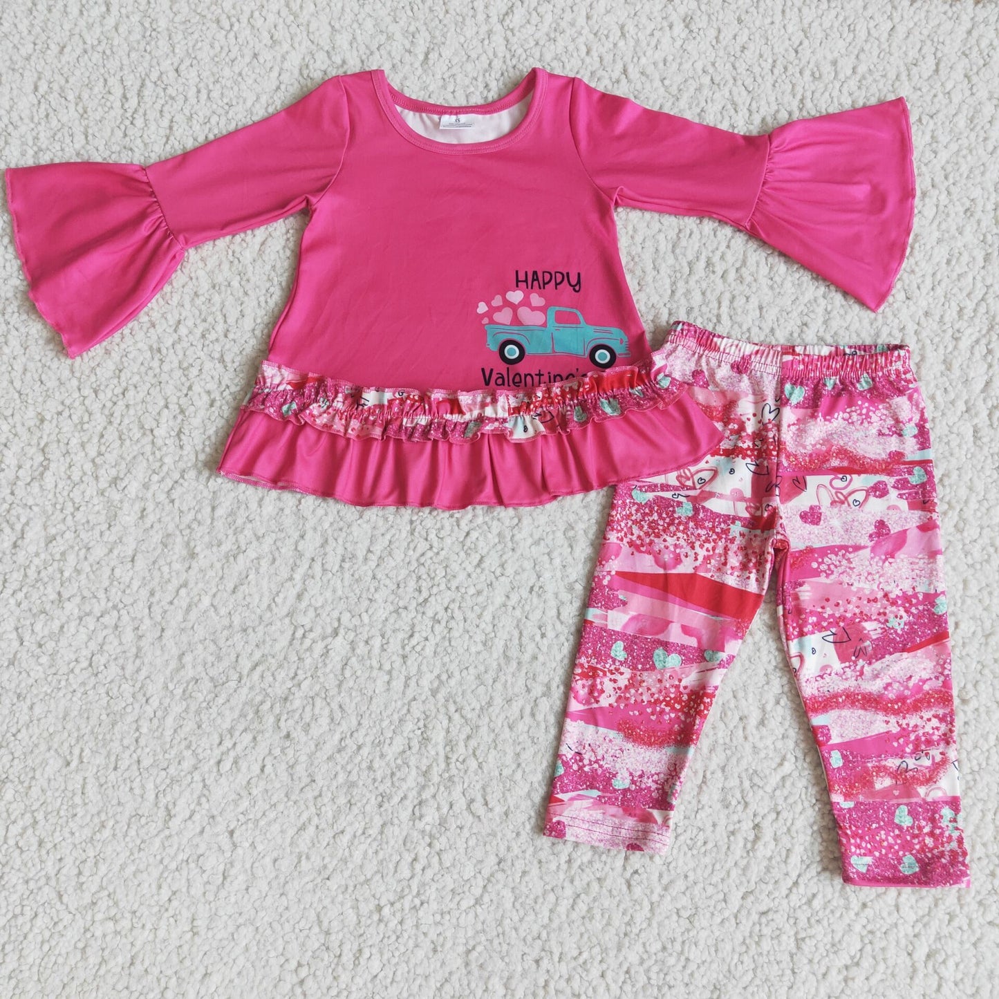 (Promotion)6 A22-29 Long sleeve legging pants Valentine's Day outfits