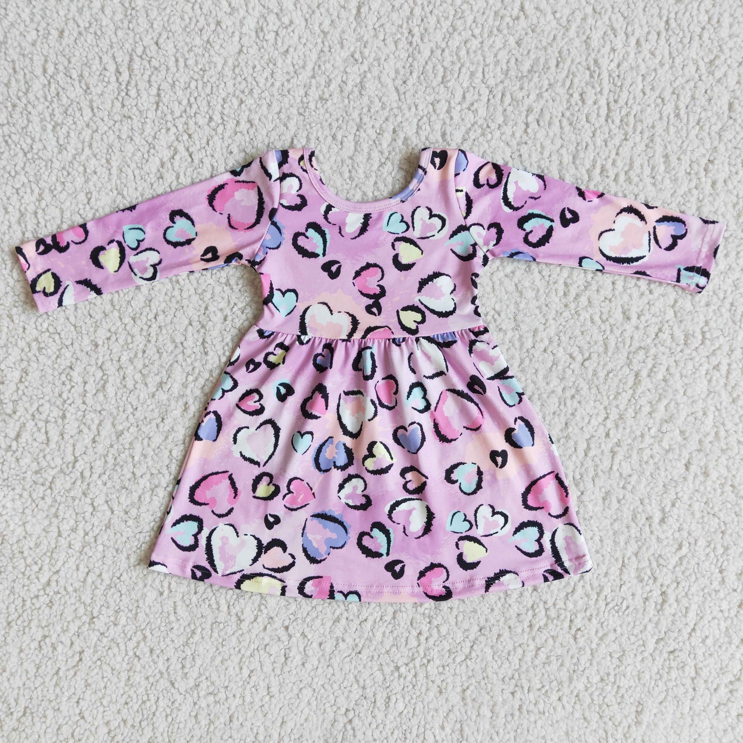 (Promotion)Long sleeve knee length Valentine's Day 6 A25-18