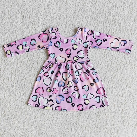 (Promotion)Long sleeve knee length Valentine's Day   6 A25-18