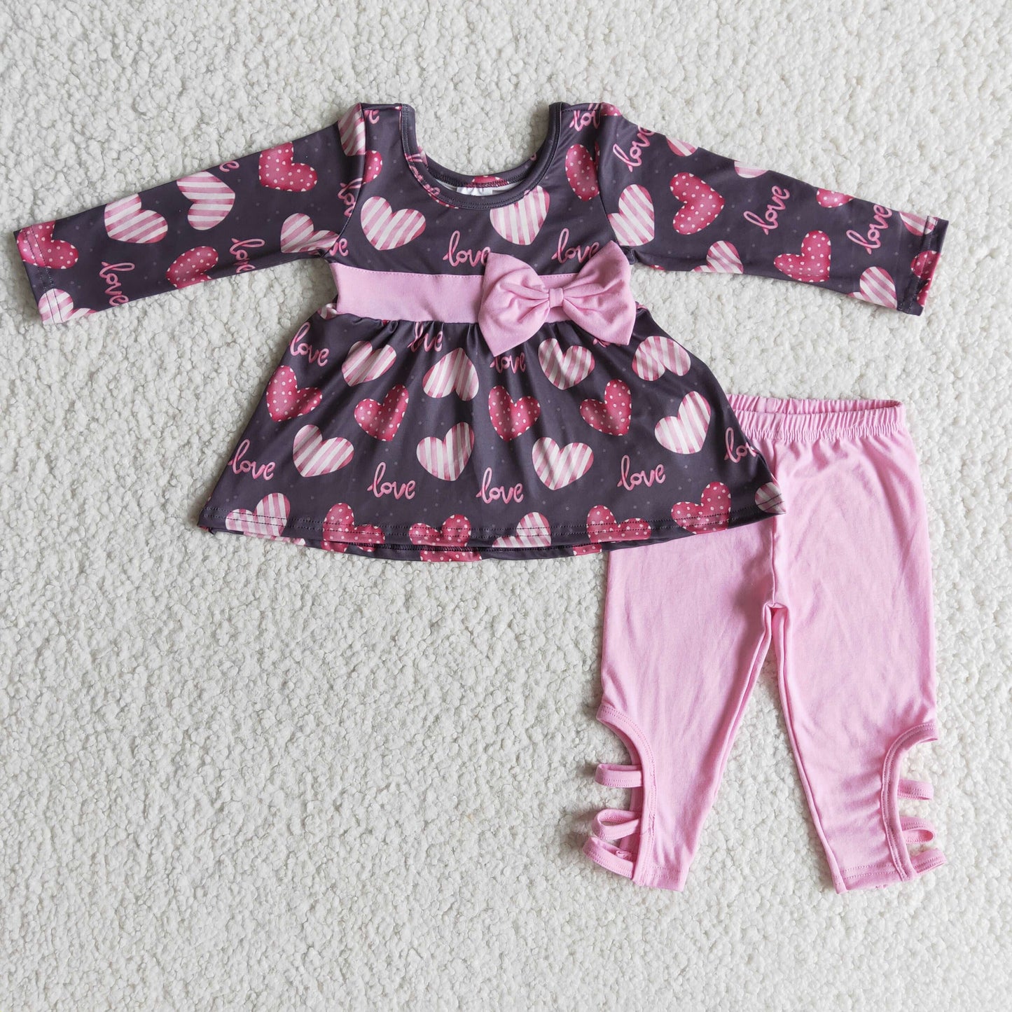 (Promotion)Long sleeve legging pants Valentine's Day outfits