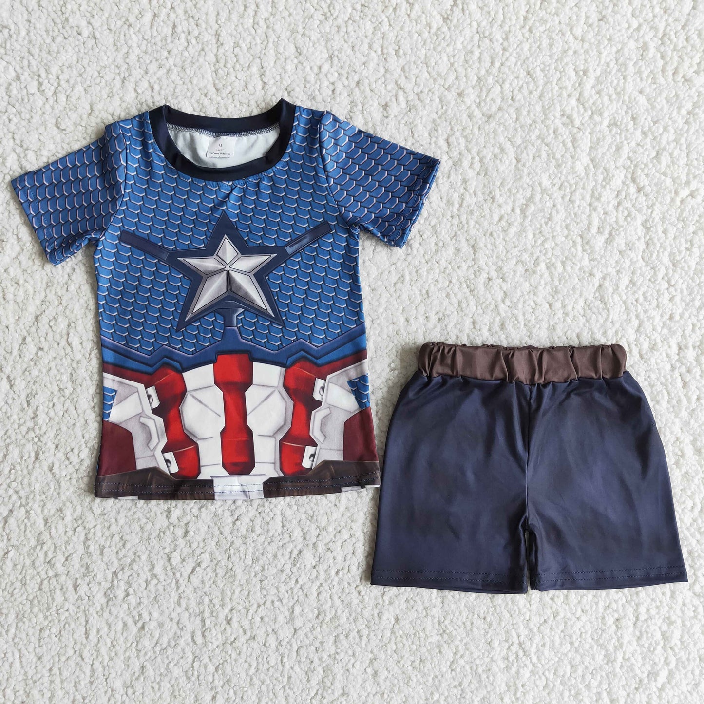 (Promotion)Boys short sleeved summer outfits E12-12