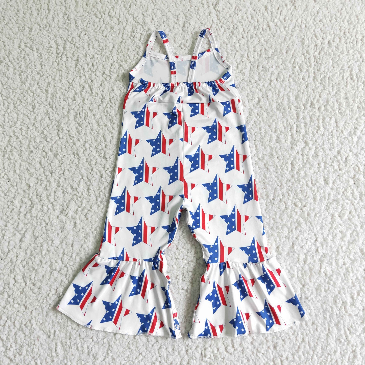 Sleeveless 4th of July jumpsuit SR0057