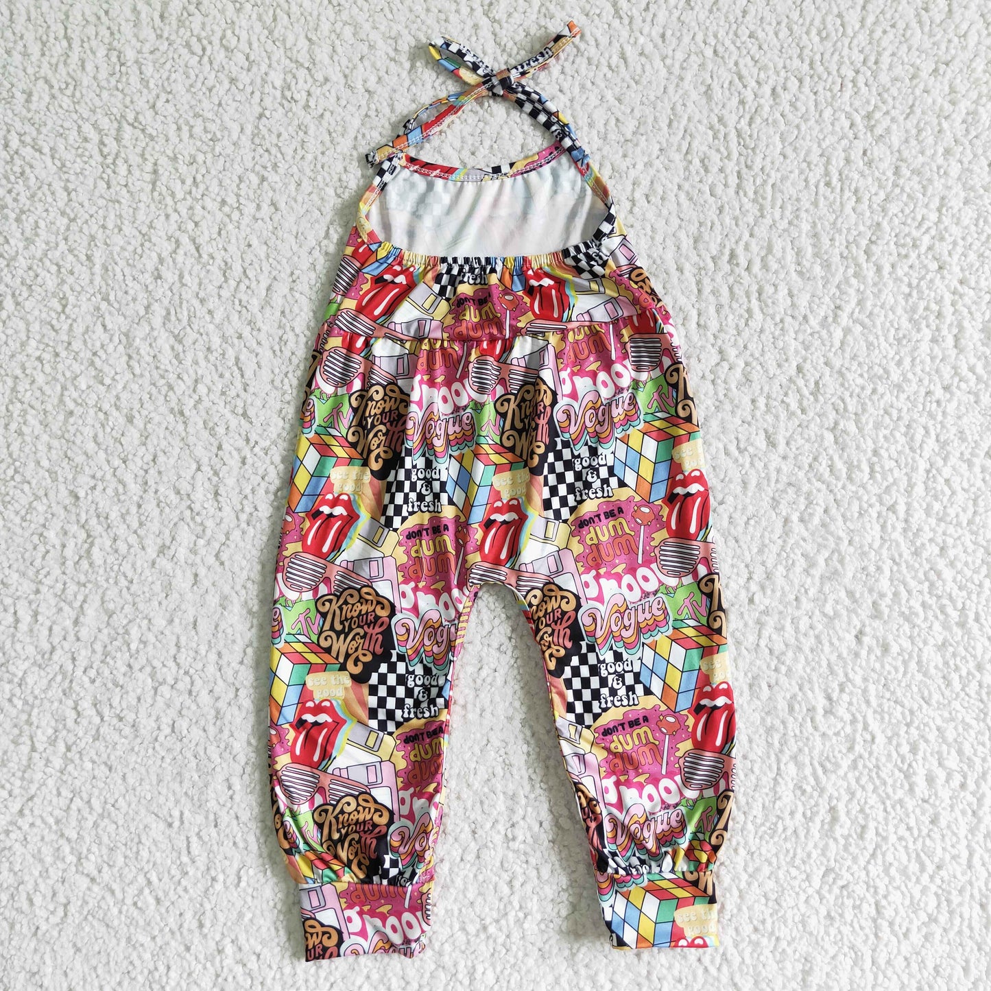 Halter summer jumpsuit SR0054