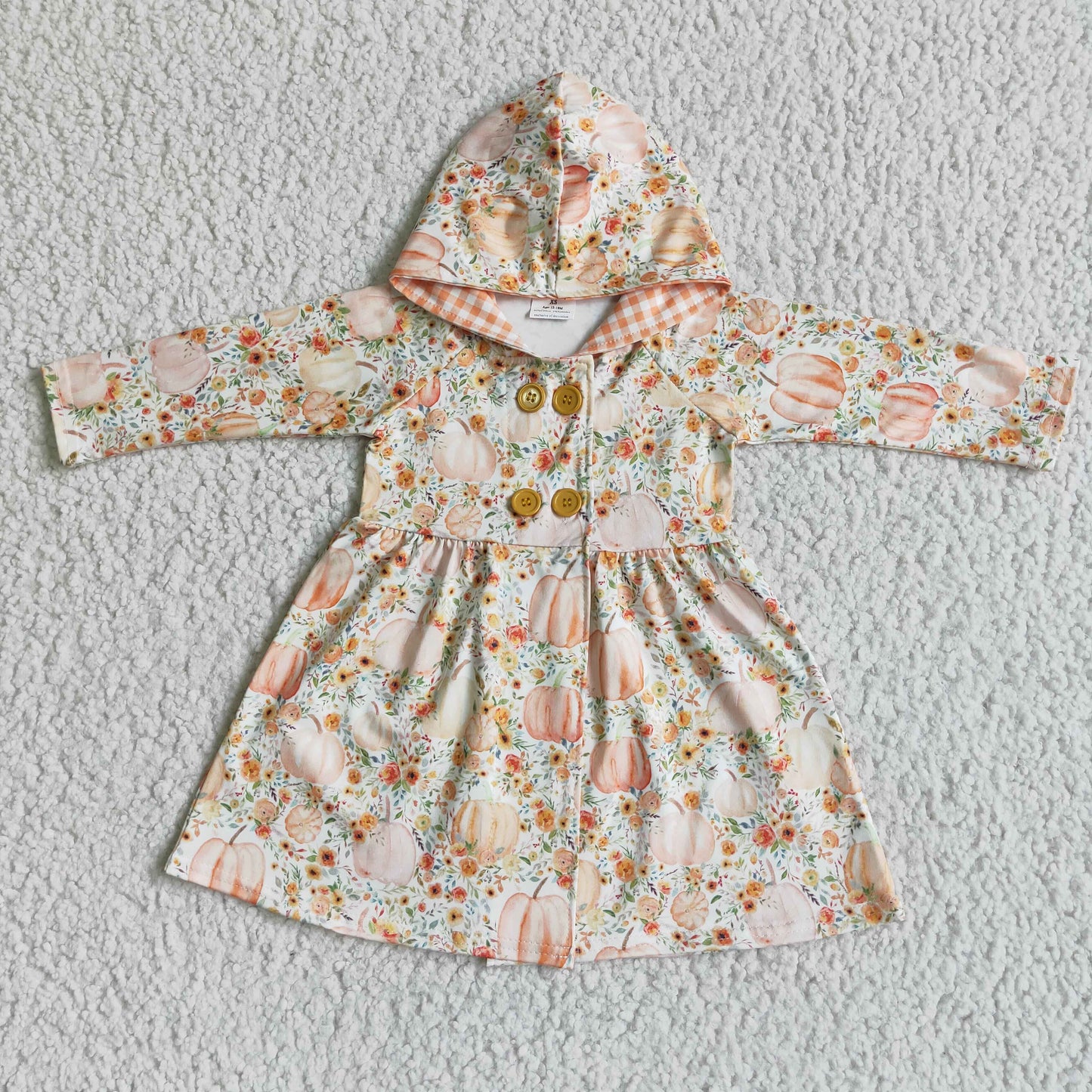 Girls hooded coat GT0008