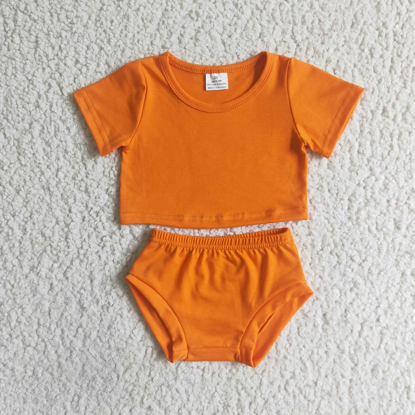 Girls Halloween 3 pieces bummie outfits GBO0060