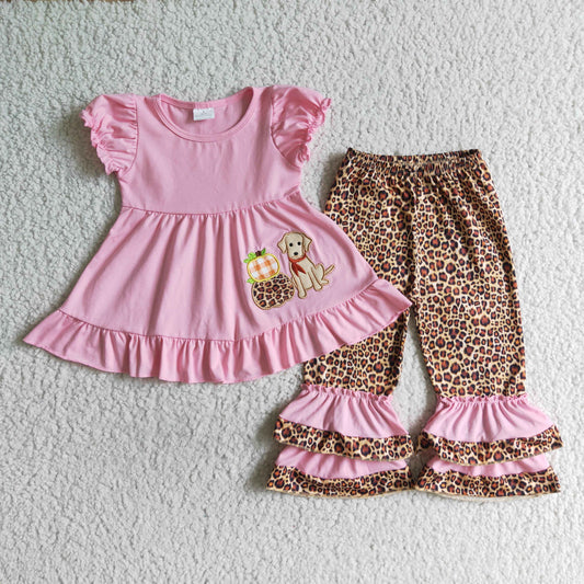 Girls fall pumpkin outfits   GSPO0135