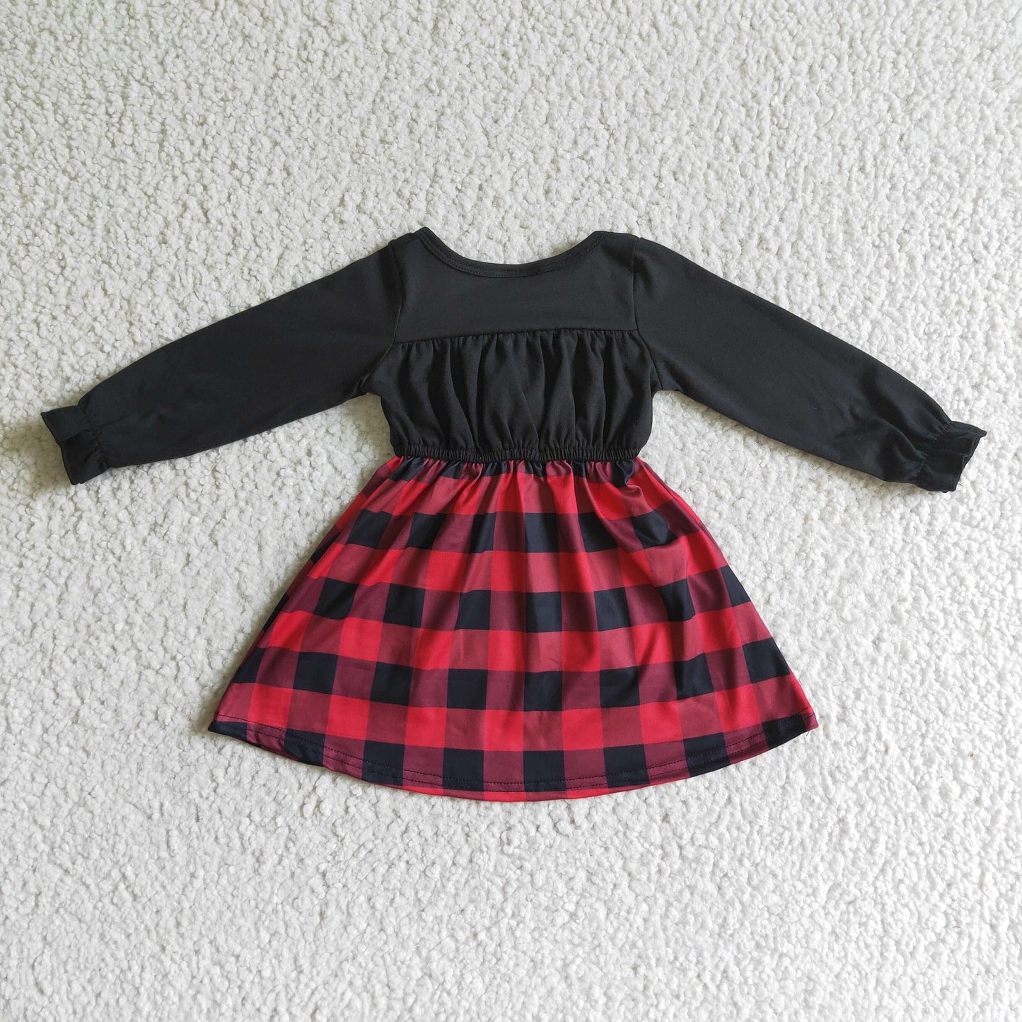 (Promotion)Long sleeve Christmas dress   GLD0072