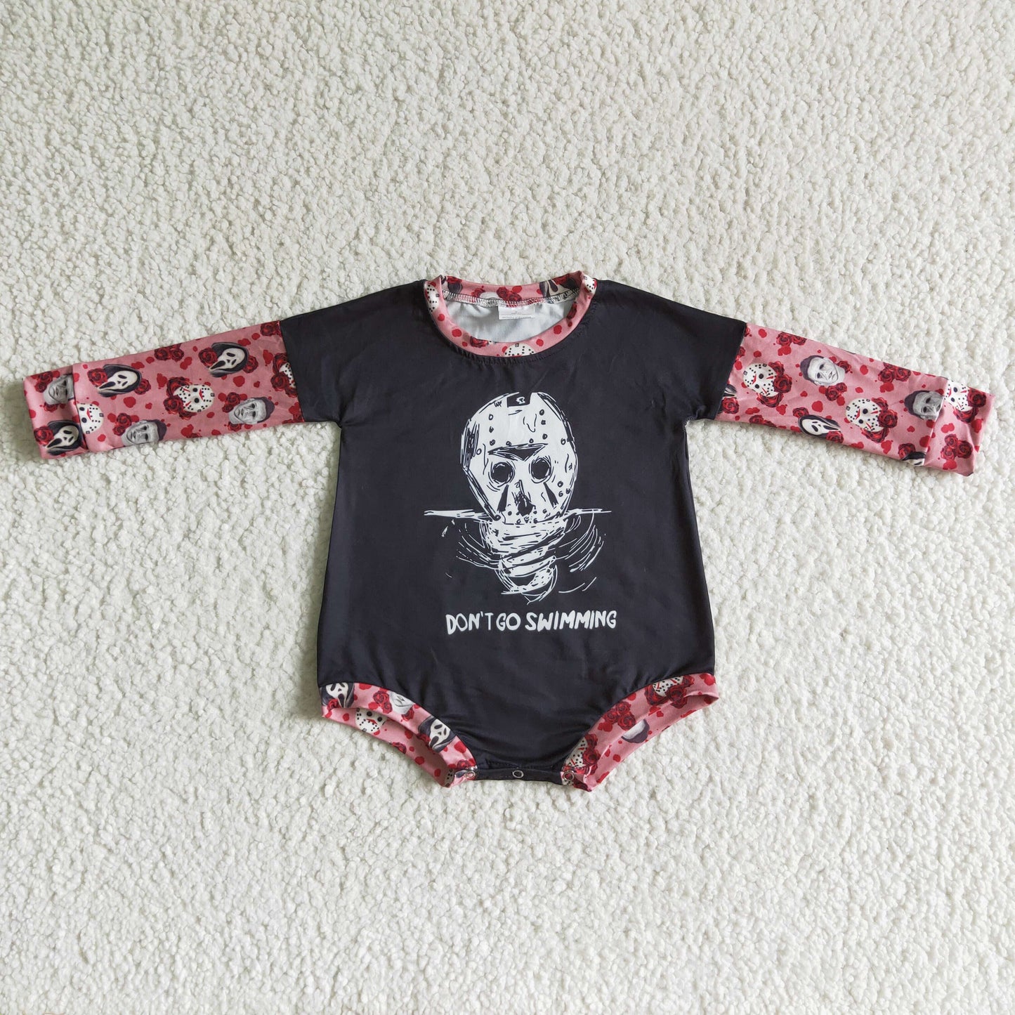 Baby Girls long sleeve Halloween romper LR0124