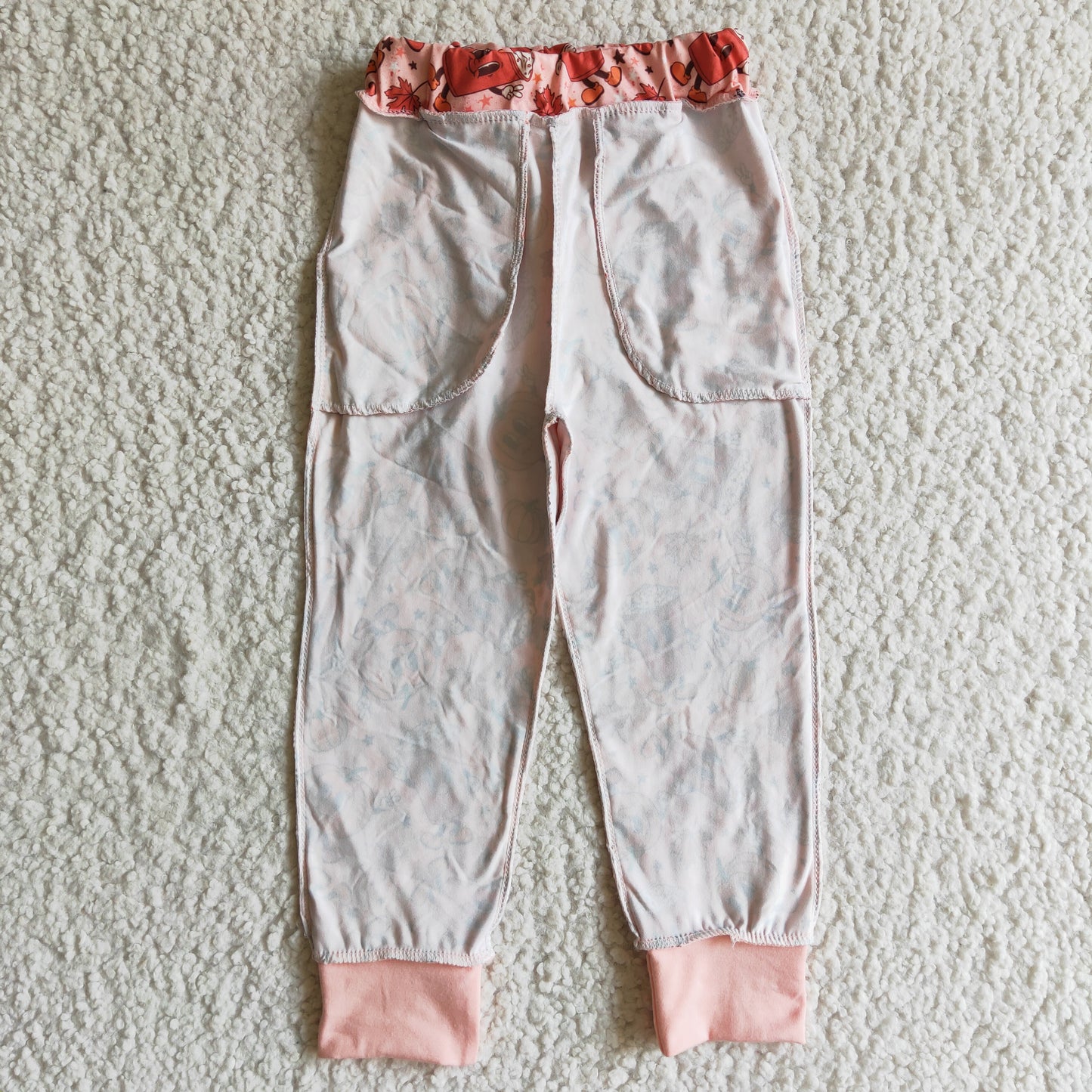 Girls punpkin legging pants P0026