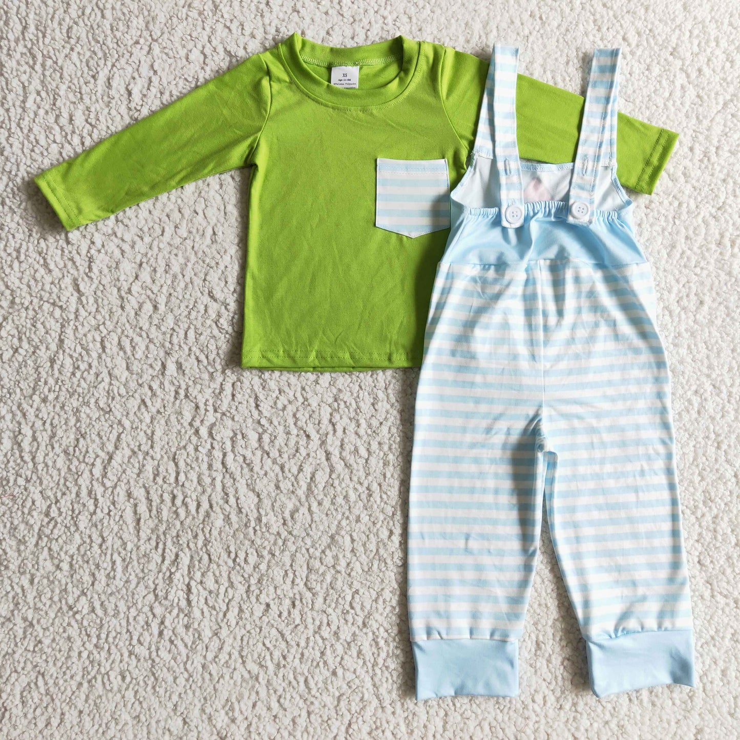 Boys Christmas overall outfits BLP0074