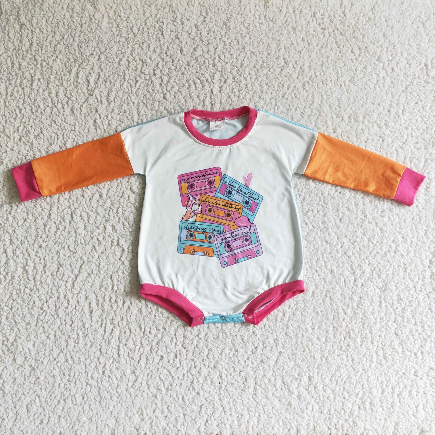 (Promotion)Baby Girls long sleeve romper LR0150