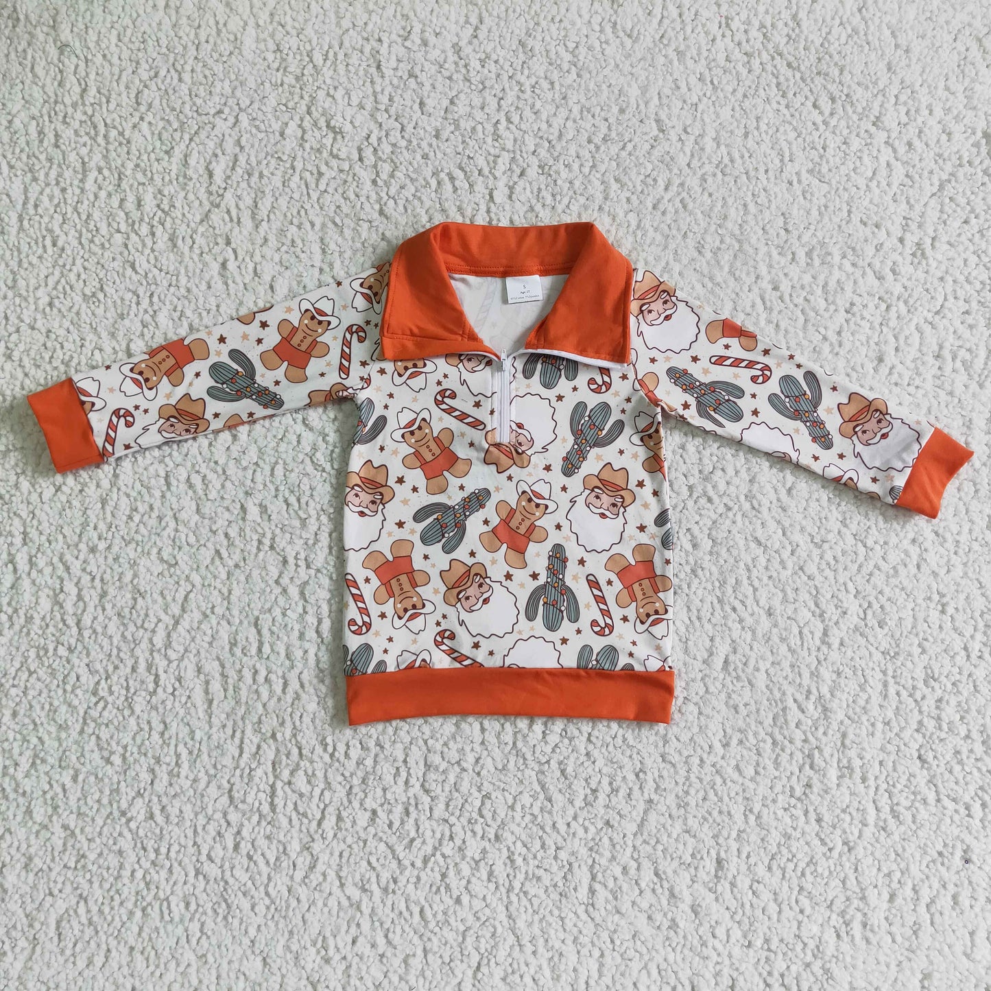 (Promotion)Boys Christmas pullover top BT0068