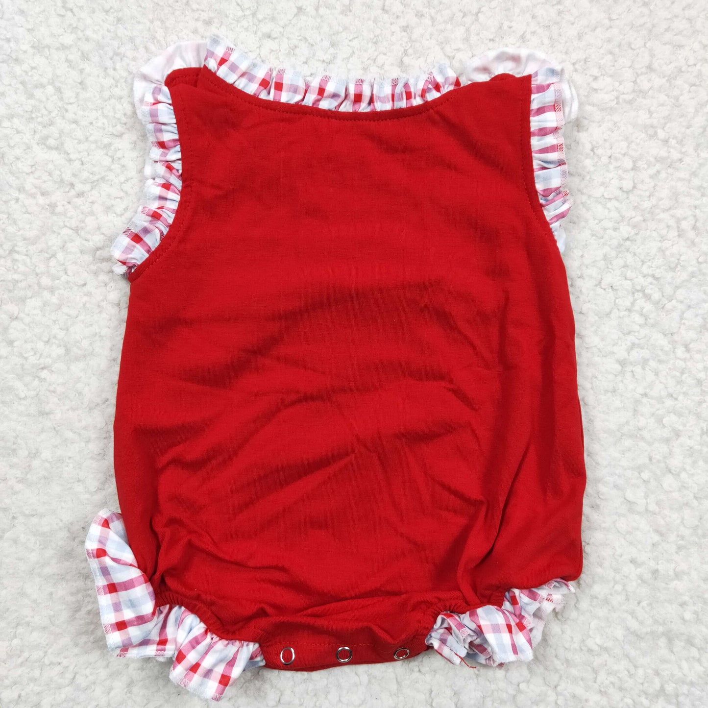 Baby girls crab print romper SR0156