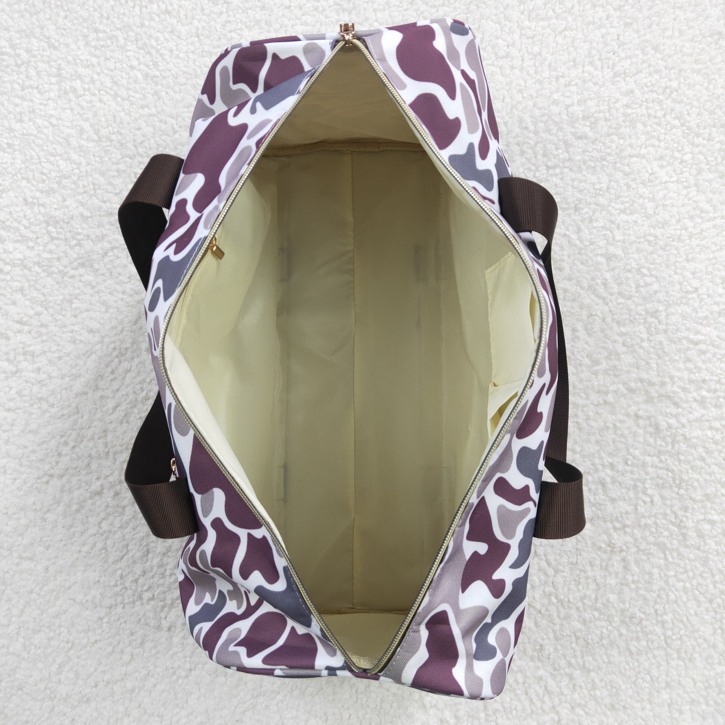 Camo print gym bag BA0034 Overnight Bags