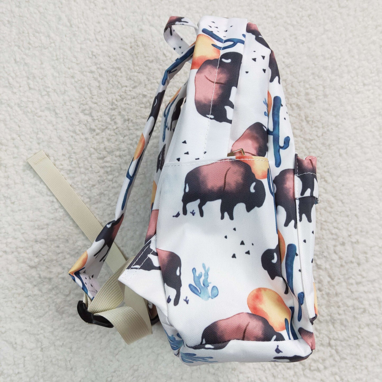 Boys bag bull print backpack BA0043