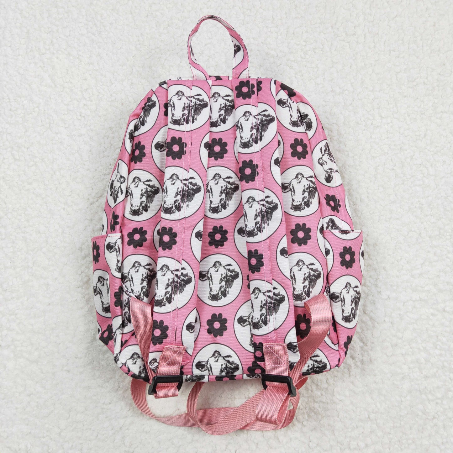 Girls bag pink heifer print backpack BA0035