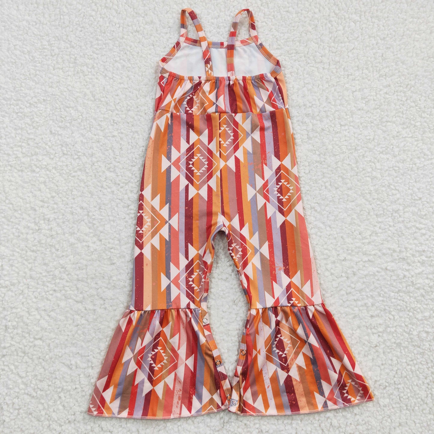 Girls aztec print summer jumpsuit SR0252