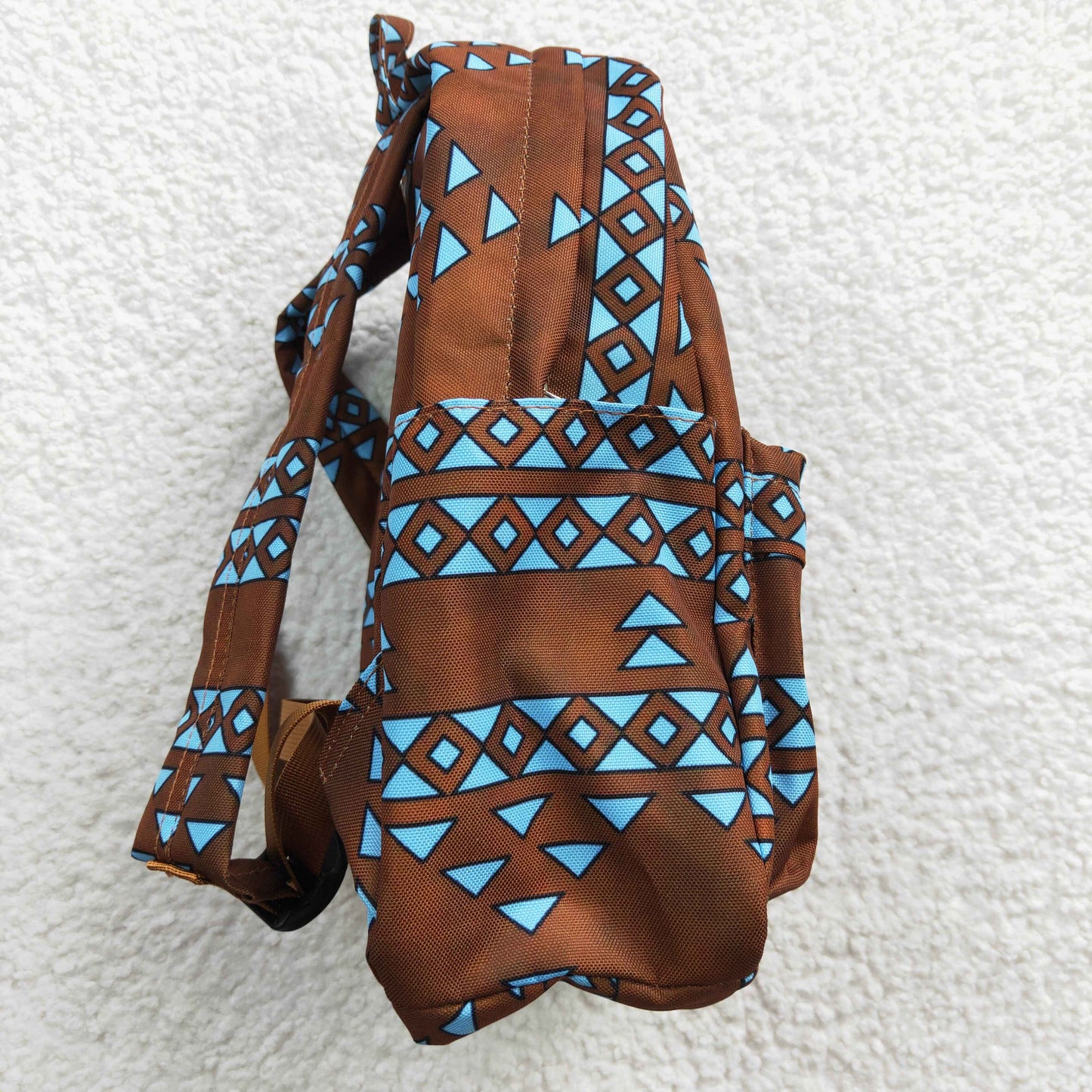 Kids bag western cow aztec print children backpack BA0048