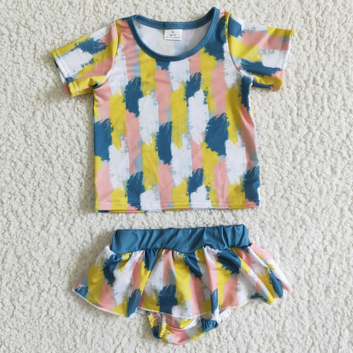 Short sleeve swimsuit S0018