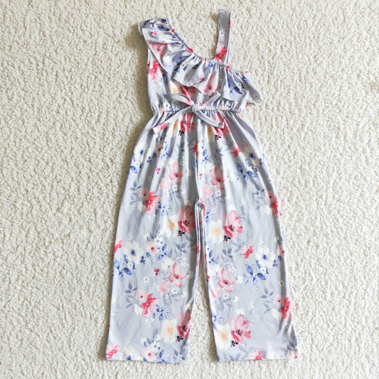 Sleeveless ruffles jumpsuits  SR0008
